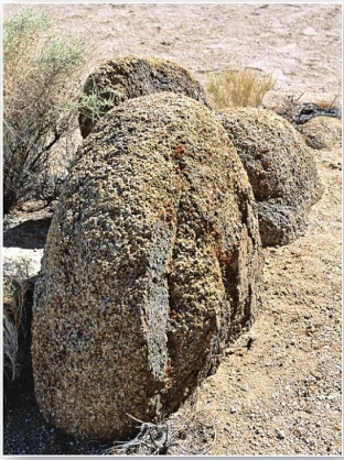 <strong>  These rounded granite outcrops are the result of which weathering process?</strong> A) oxidation B) hydration C) spheroidal weathering D) carbonation <div style=padding-top: 35px> 