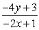 <strong>Evaluate given x = 5 and y = -3.</strong> A) 1 B) C) D)