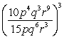 <strong>Simplify the expression using the quotient to a power property. </strong> A) B) C) D)