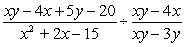 Compute as indicated. Write final results in lowest terms.  