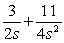 Compute as indicated. Write answers in lowest terms.  