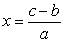 <strong>The following equation is given in ax + b = c form. Solve by identifying the value of a, b, and c, then using the formula . 3x - 4 = -34</strong> A) a = 3; b = 4; c = -34; x = -10 B) a = 3; b = -4; c = -34; x = -10 C) a = 3; b = 4; c = -34; x = 10 D) a = 3; b = -4; c = -34; x = 10