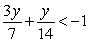 Solve the inequality. Then write the solution set in set notation, number line notation, and interval notation.