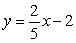<strong>Use the following to answer questions : 4x - 10y = 20 Write the equation in the slope-intercept form.</strong> A) B) C) D)