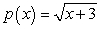 Use the following to answer questions : and -Compute the product H(x) = (p∙q)(x).