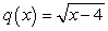 Use the following to answer questions : and -Compute the product H(x) = (p∙q)(x).