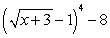 For h(x) = , find two functions f and g such that (f ◦ g)(x) = h(x).