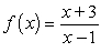 Use the Guidelines for Graphing Rational Functions to graph .