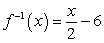 <strong>Compute . f(x) = 2x - 6</strong> A) B) C) D)