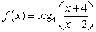 Determine the domain of the function.  