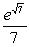 <strong>Solve the equation by writing it in logarithmic form. Answer in exact form. </strong> A) x = B) x = C) x = D) x =