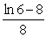 <strong>Solve using any appropriate method. Answer in exact form. ln(x + 1) + ln 8 = 6</strong> A) x = e<sup>6</sup> - 9 B) x = ln 6 - 9 C) x = D) x =