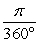 <strong>To convert degrees to radians, multiply by ______.</strong> A) B) C) D)