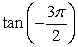 <strong>Use the symmetry of the circle and reference arcs as needed to state the exact value of . A diagram may help.</strong> A) -1 B) 0 C) 1 D) undefined