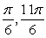 <strong>Without using a calculator, find two values of t (where possible) in [0, 2π) that make cos t = true.</strong> A) B) C) D)