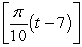 Use the following to answer questions : y = 190 sin -Identify the endpoints of the primary interval (PI).