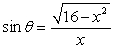 <strong>For the function and the quadrant QI in which \theta terminates, state the value of sin \theta .</strong> A) B) C) D)