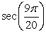 <strong>Use a cofunction identity to write an equivalent expression. </strong> A) B) C) D)