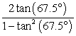 <strong>Use a double-angle identity to find the exact value. </strong> A) 0 B) 1 C) -1 D)