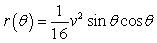 <strong>The range of a projectile is modeled by the function , where v is the initial velocity and \theta is the angle at which the object is initially propelled. The maximum range is achieved when \theta = 45°. Use exact values to compute how many feet short of maximum the projectile falls if \theta = 67.5° and v = 104 ft/sec.</strong> A) feet B) feet C) feet D) feet