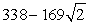 <strong>The range of a projectile is modeled by the function , where v is the initial velocity and \theta is the angle at which the object is initially propelled. The maximum range is achieved when \theta = 45°. Use exact values to compute how many feet short of maximum the projectile falls if \theta = 67.5° and v = 104 ft/sec.</strong> A) feet B) feet C) feet D) feet
