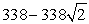 <strong>The range of a projectile is modeled by the function , where v is the initial velocity and \theta is the angle at which the object is initially propelled. The maximum range is achieved when \theta = 45°. Use exact values to compute how many feet short of maximum the projectile falls if \theta = 67.5° and v = 104 ft/sec.</strong> A) feet B) feet C) feet D) feet
