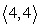 <strong>The force vectors F<sub>1</sub> = and F<sub>2</sub> = are acting on a common point P. Find an additional force vector so that equilibrium takes place.</strong> A) B) C) D)