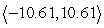 <strong>Use the following to answer questions : u = ; v = Find the projection of u along v (compute proj<sub>v</sub>u). Round to the nearest hundredth as necessary.</strong> A) B) C) D)