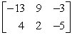 <strong>Perform the indicated operation, if possible. Do not use a calculator. If an operation cannot be completed, state why. A + B</strong> A) B) C) D) different orders, sum not possible