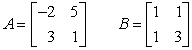 Perform the indicated operation, if possible. Do not use a calculator. If the operation cannot be completed, state why. 2A - 3B