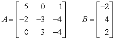 Perform the indicated operation, if possible. Do not use a calculator. If the operation cannot be completed, state why. AB