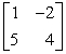 <strong>Find the inverse of the 2 * 2 matrix using matrix multiplication, equality of matrices, and a system of equations. </strong> A) B) C) D)