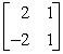Compute the determinant of the matrix and state whether an inverse matrix exists. Do not use a calculator.