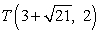 <strong>Of the following four points, three are an equal distance from the point P(3, 4) and one is not. Identify which three. Q(6, 8) R(-1, 1) S </strong> A) Q, R, S B) Q, R, T C) Q, S, T D) R, S, T
