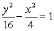 Graph the hyperbola. Label the vertices.