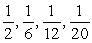 <strong>Write out the first four terms in the sequence. </strong> A) B) C) D)