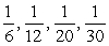 <strong>Write out the first four terms in the sequence. </strong> A) B) C) D)