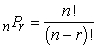 <strong>Find the value of <sub>7</sub>P<sub>1</sub> either by computing r factors of n! or by using the formula .</strong> A) 0 B) 1 C) 7 D) 5040
