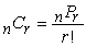 Find the value of <sub>9</sub>C<sub>4</sub> either using (r factors of n! over r!) or using .