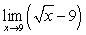 <strong>Evaluate the limit using the limit properties. </strong> A) 0 B) -6 C) -12 D) 12