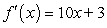 <strong>Find the limit of the difference quotient for the function f (x) given, to obtain a function that represents the instantaneous rate of change at x for the function. </strong> A) B) C) D)