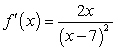 <strong>Find the limit of the difference quotient of the given function f (x) to obtain a function that represents the slope of a line drawn tangent to the curve at x. Use the results to find the slope of the line tangent to the graph of f (x) at x = -3. </strong> A) ; B) ; C) ; D) ;