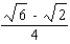 <strong>Use the formula for to compute the exact value of .</strong> A) B) C) D) E)