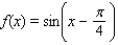 <strong>Consider the function . Specify the phase shift.</strong> A) B) C) D) E)