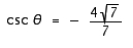 <strong>Let denote the point where the terminal side of angle (in standard position) meets the unit circle. Use the information to evaluate the six trigonometric functions of . is in Quadrant IV and .</strong> A) , , , , , B) , , , , , C) , , , , , D) , , E) , , , , ,