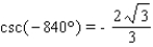 <strong>Evaluate the expressions using reference angles. </strong> A) B) C) D) E)