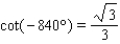 <strong>Evaluate the expressions using reference angles. </strong> A) B) C) D) E)