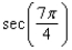 <strong>Evaluate the expressions using reference angles. </strong> A) B) C) D) E)