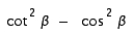 <strong>Rewrite in terms of sine and cosine, and simplify the expression: </strong> A) B) C) D) E)