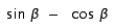<strong>Rewrite in terms of sine and cosine, and simplify the expression: </strong> A) B) C) D) E)